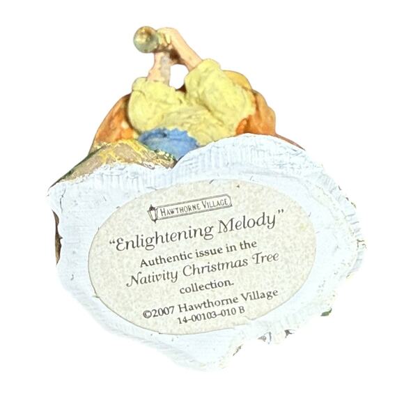 Hawthorne Village Nativity Christmas Tree Enlightening Melody Whimsical Song '07 - Picture 6 of 11